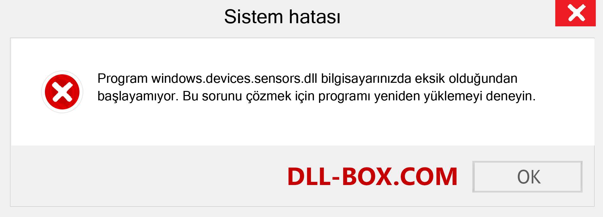 windows.devices.sensors.dll dosyası eksik mi? Windows 7, 8, 10 için İndirin - Windows'ta windows.devices.sensors dll Eksik Hatasını Düzeltin, fotoğraflar, resimler